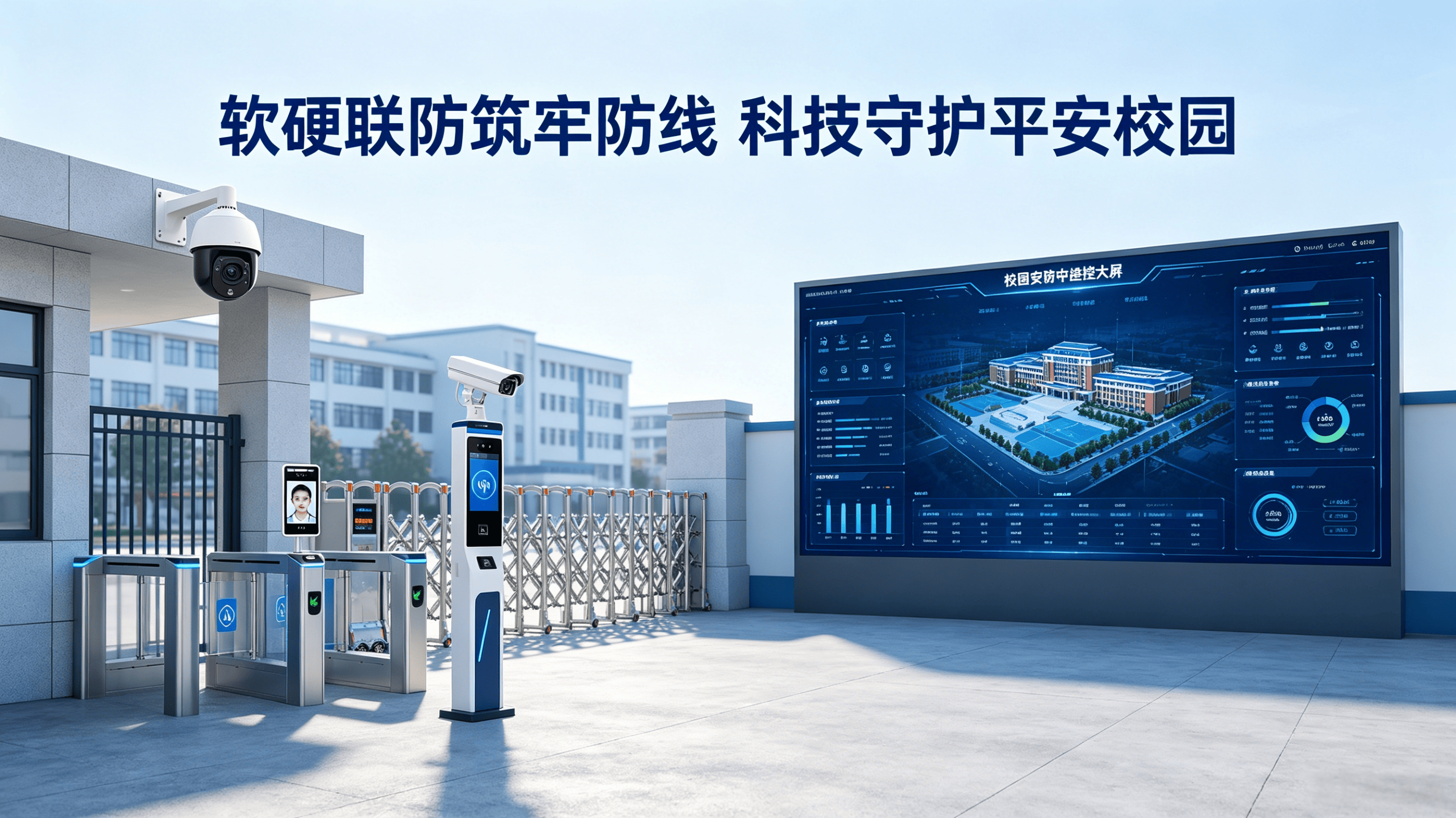 软硬联防筑牢防线 科技守护平安校园