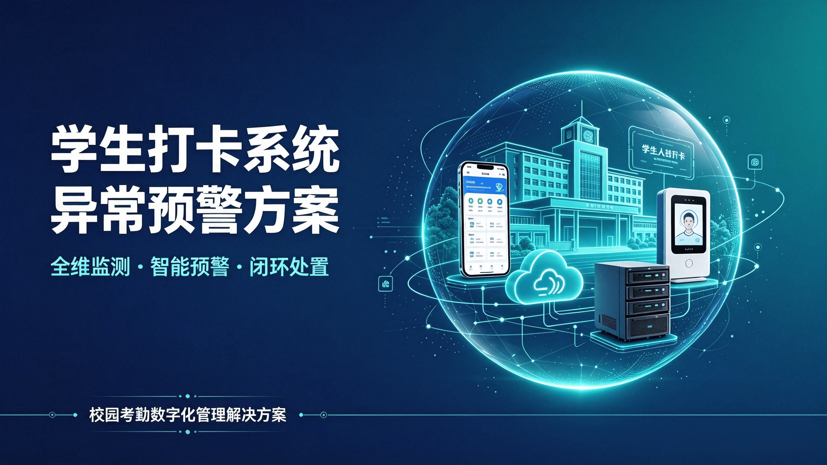 智防异常·稳护考勤——学生打卡系统全流程异常预警方案