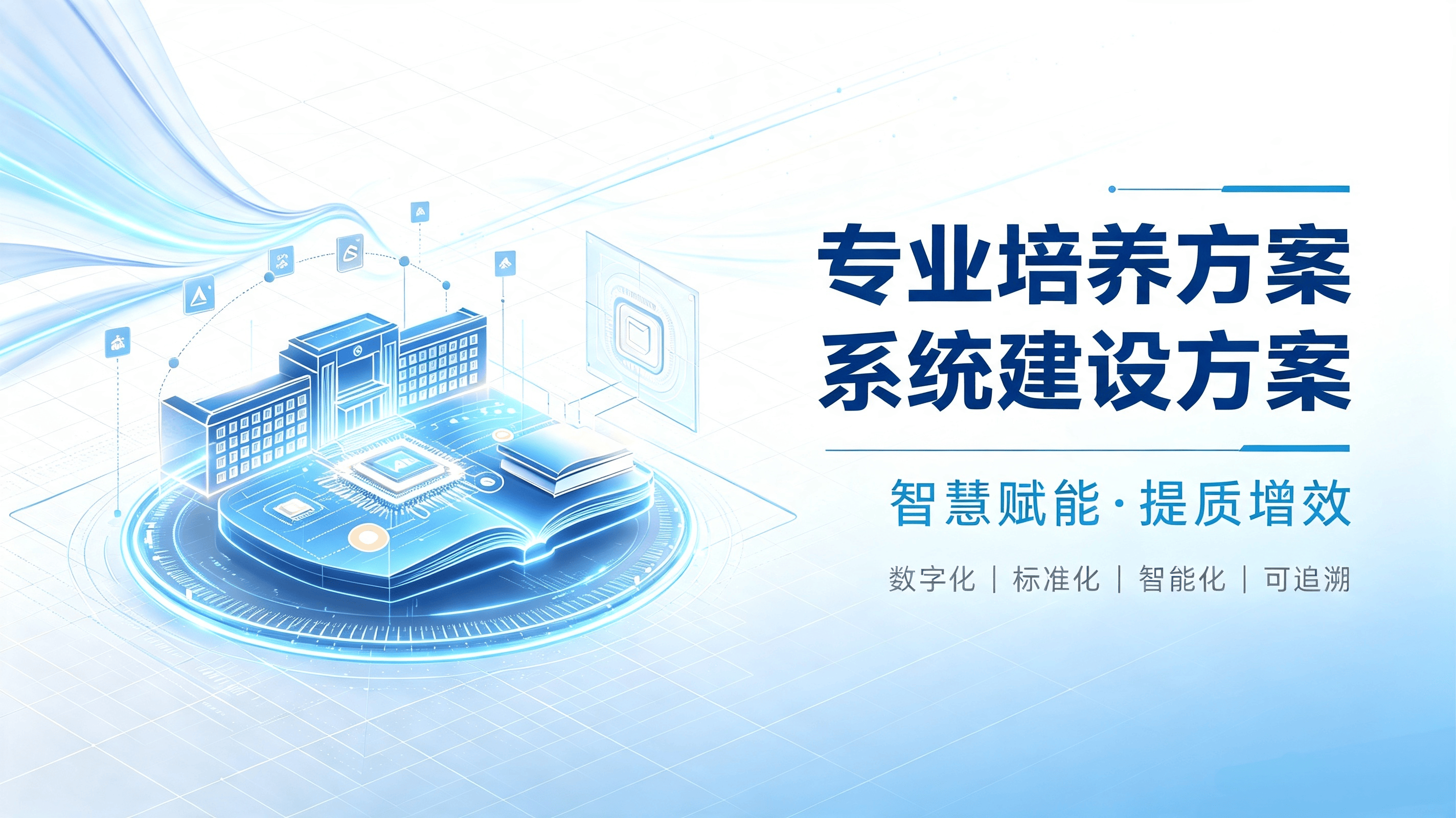 智慧赋能·提质增效——专业培养方案系统建设方案